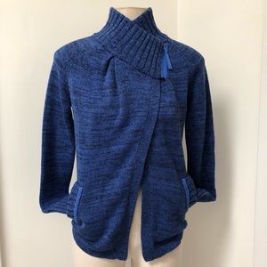 Ivivva Cardigan Sweater Knit Mock Neck Zip